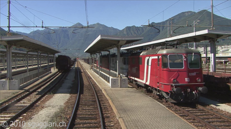 Vista dalla cabina - Crossrail Re 436